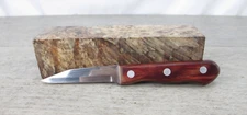 TRAMONTINA Stain Free High Carbon Blade Paring Knife 3' 1/4 Blade W Wood Handle