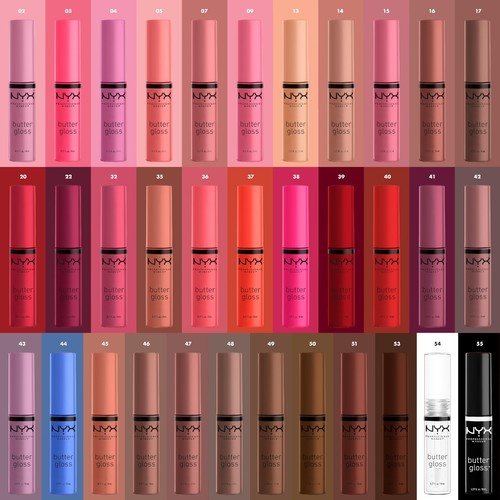 NYX Butter Gloss Lucidalabbra Antiaderente - Nero Liquirizia - Foto 5 di 9