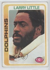 1978 Topps Larry Little #322 HOF 1d2