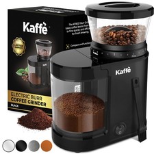 Kaffe Electric Burr Coffee Grinder (5.5oz) w/Adjustable Coarseness Settings - Fl
