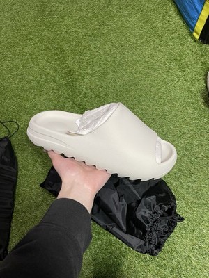 Size: 11M - Yeezy Slide YS-01: Cream (US) - BRAND NEW WITH BAG | eBay
