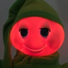 GLO GLOW WORM  STUFFED ANIMAL PLUSH BRAND TOP TOYS 80'S