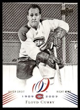 2008-09 Upper Deck Montreal Canadiens Centennial Floyd Curry #87