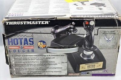 Thrustmaster HOTAS Cougar, Vintage F-16 Joystick and Throttle, USB