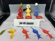 Pikmin mascot plush keychain red blue yellow 3 sets Nintendo  w / Limited Bag