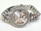 Silver Tone Adrienne Vittadini Stainless-Steel Back Wristwatch 61.5g — photo 1