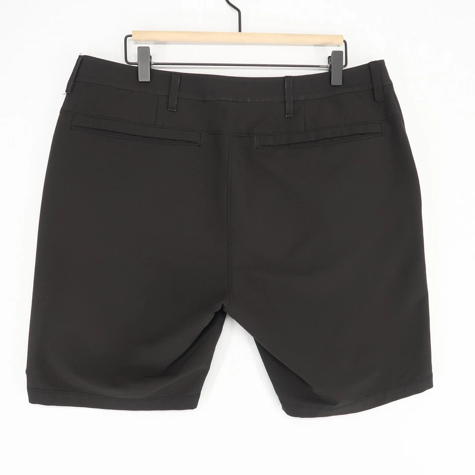Public Rec Dealmaker Shorts Mens 34 Black Stretch Performance Golf Casual Chino - Image 3 of 4