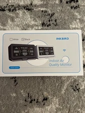 INKBIRD  Wireless 10-in-1 Air Quality Monitor IAQM-129-W BLACK Open box