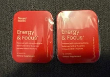 Neuro Mints L-theanine B-12 Nootropics Caffeine 2pk 24pc Energy & Focus Cinnamon