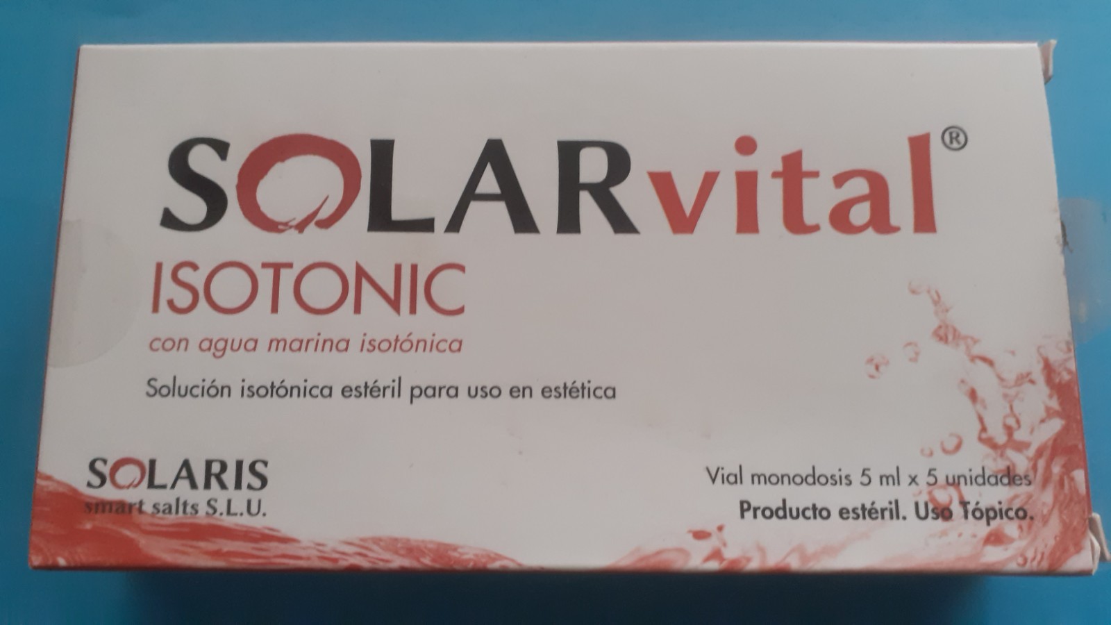 Solarvital Isotonique ampoules eau de mer buvable cure oligo-éléments et minéraux marins
