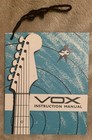 1960’s Vox Guitar Hang Tag - Warranty - Case Candy Tremolo Card RARE — photo 2