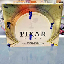 Topps Pixar Gold Hobby Box Factory Sealed New Gilded Autograph 1-of-1 Chase