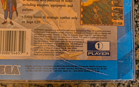 Dark Wizard (Sega CD, 1994) OEM Back Sleeve & Case - NO MANUAL NO COVER NO GAME