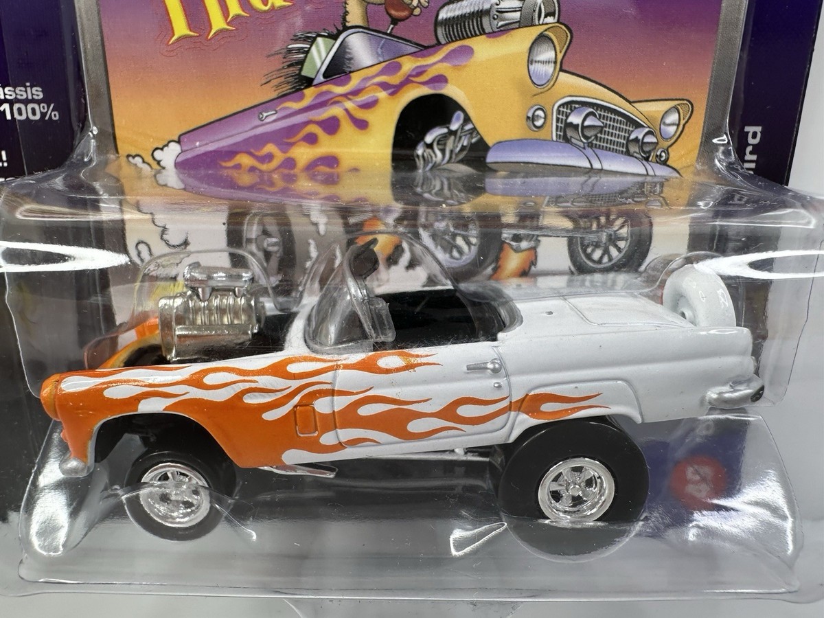Rare Johnny Lightning Zingers! '56 Ford Thunderbird White