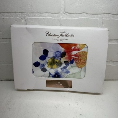 NEW - Christian Fischbacher Atelier Viola B93 Pillowcase 80 x 80 cm