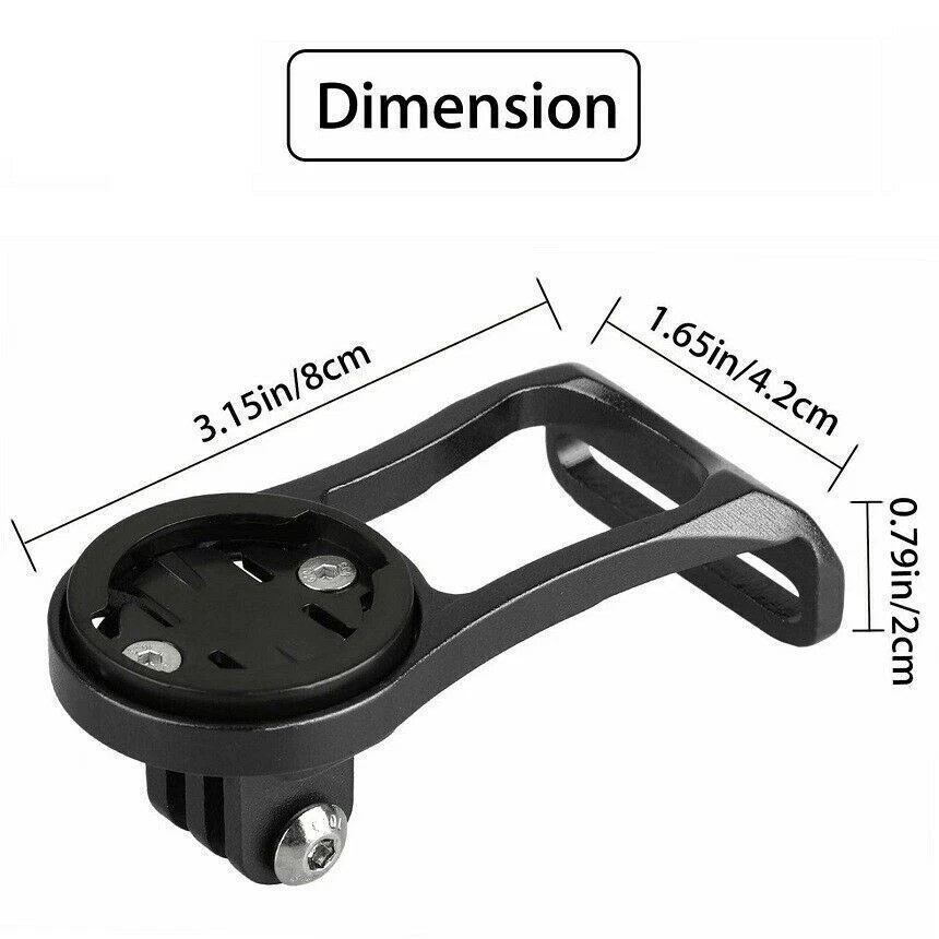 Bike Stem Extension Computer Mount Holder for GARMIN Edge GPS GoPro Bicycle - Image 2 of 4