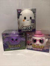 RMS Crazy Fun Ghost Spider Squishy Halloween NEW Halloween Squishies Rare Lot 3
