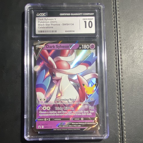 Dark Sylveon V graded CGC 10 for sale on eBay