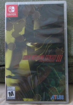 Shin Megami Tensei III: Nocturne HD Remaster Nintendo Switch Brand New