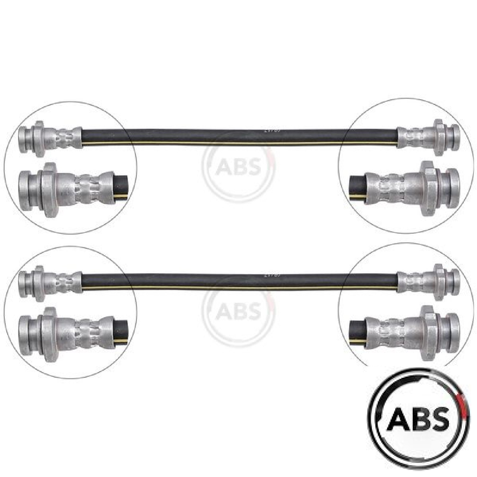 A.B.S. SL3845 Bremsschlauch Hinterachse Hinten für Nissan - Bild 2