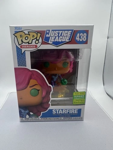 Funko Pop! DC Comics Justice League Starfire 438 2022 Summer Exclusive Shared