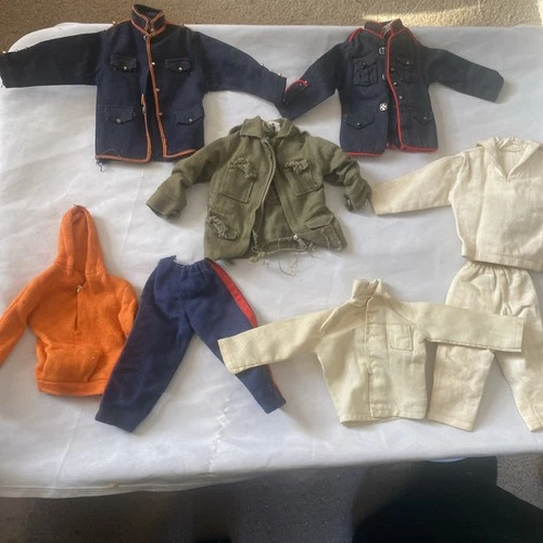 Vintage Lot of 1960s GI Joe Figure G.I. JOE Clothes