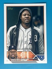 2023 Topps Series 1 #86 Gregory Soto Detroit Tigers Golden Mirror