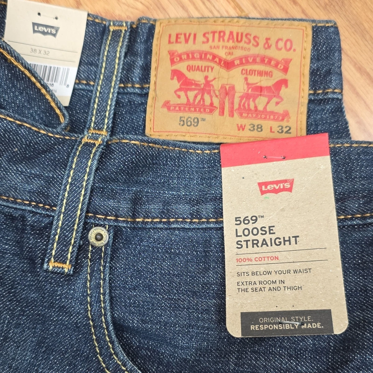 Levi's 569 Jeans for Men in 32 Inseam for sale - eBay