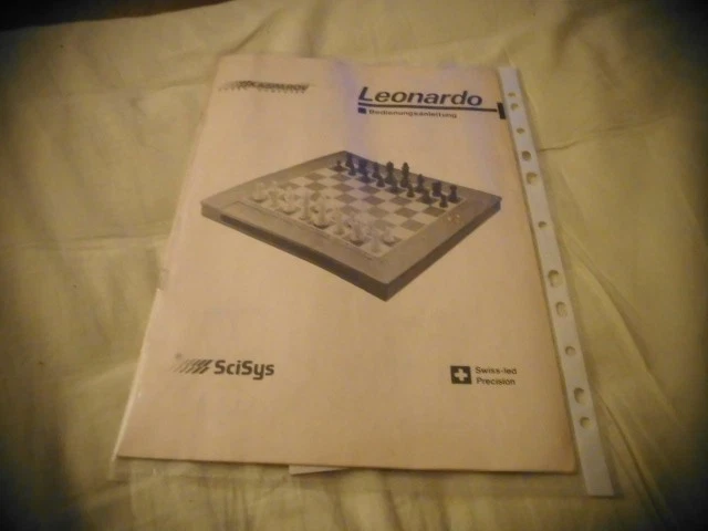 Schachcomputer Saitek Leonardo Turniergröße Figuren - Ohne Modul - Bild 4 von 4