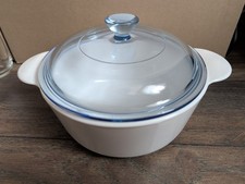 Glaskeramik - Pyroceram Topf mit Deckel rund ...