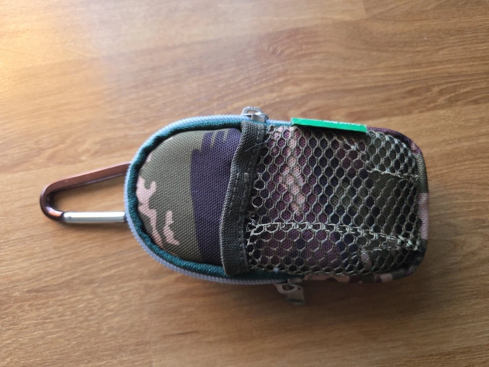 Official Nintendo Game Boy GameBoy micro Carrying Case CAMOUFLAGE gba pouch logo - Image 4 of 4