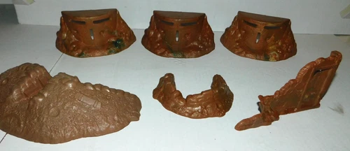 Vintage Marx WW2 Play Set Pillbox Bunkers and Redoubt