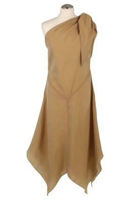 Rodebjer Damen Kleid Gr. 36 (S) Beige NEU A-Linie A-Linie Dress