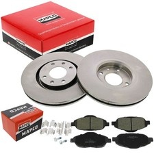MAPCO BREMSSCHEIBEN 283mm + BELÄGE VORDERACHSE passend für PEUGEOT 3008 308 5008