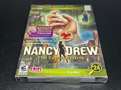 Nancy Drew: The Captive Curse (Windows/Mac, 2011) Fast Shipping Puzzle Mystery