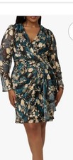 ADRIANNA PAPELL DRESS/LINED/RETAIL$119/LENGTH 39"/SIZE 18W/NEW W TAG/