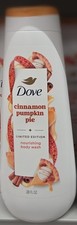 Dove Cinnamon Pumpkin Pie Body Wash Liquid Nourishing Limited Edition 20 fl oz
