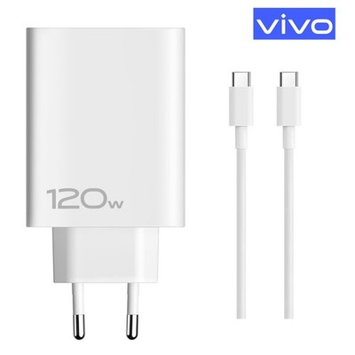 Original VIVO X200FE X200 Pro 120W FlashCharge Ladegerät Usb C Adapter Ladekabel