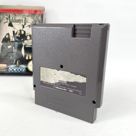 The Addams Family Nintendo NES 1992 Video Game Cartridge Boxed PAL