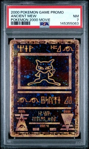 2000 POKEMON GAME MOVIE POKEMON 2000 MOVIE ANCIENT MEW PSA 7