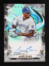 2023 Inception Base Rookie and Emerging Stars Aqua 64/75 Jose Cuas Auto 0o3x