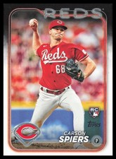 2024 Topps #365 Carson Spiers Cincinnati Reds Baseball Card