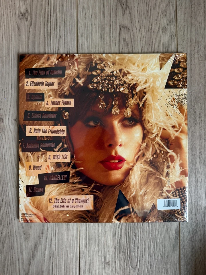 Taylor Swift The Life Of A Showgirl Target Summertime Spritz Pink Shimmer Vinyl - Image 2 of 2