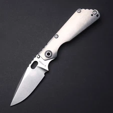 Strider Knives SnG CC - Industrial Titanium Handles / S30V Blade