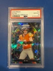 2024 Panini Prizm - Prizmatic Green Ice Bo Nix #11 (RC) PSA 10 GEM MT