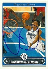 DeShawn Stevenson autographed Basketball Card (Orlando Magic) 2006 Topps #158