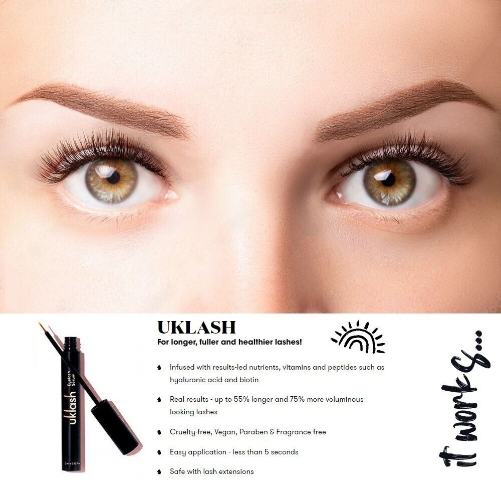 UKLASH Eyelash Growth Enhancer Conditioner Serum 3ml