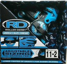 Roller Derby Boys EZ Roll Adjustable Beginner Skates - Shark Themed