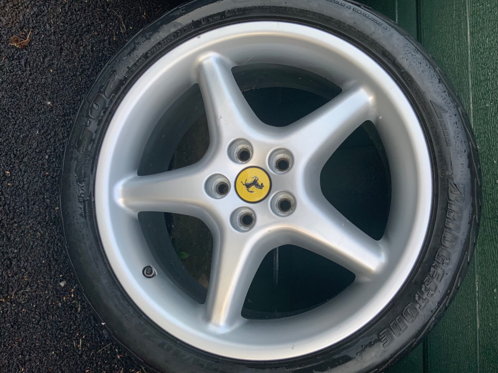 18" FERRARI 550 MARANELLO BBS WHEELS OEM RIMS 179379 179378 WHEEL RIM