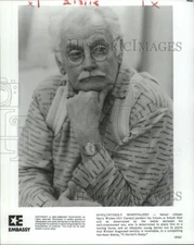 1983 Press Photo Art Carney stars in A Doctor's Story. - nop11877